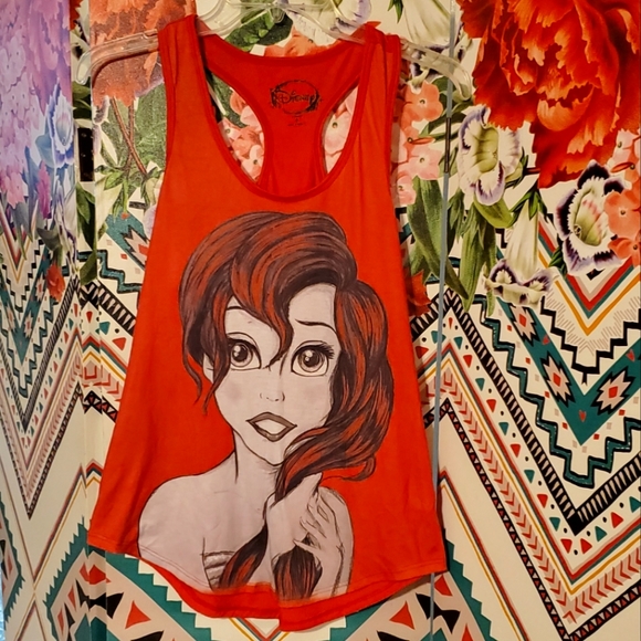 Disney Tops - LITTLE MERMAID TANK